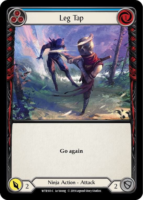 Leg Tap (Blue) card image