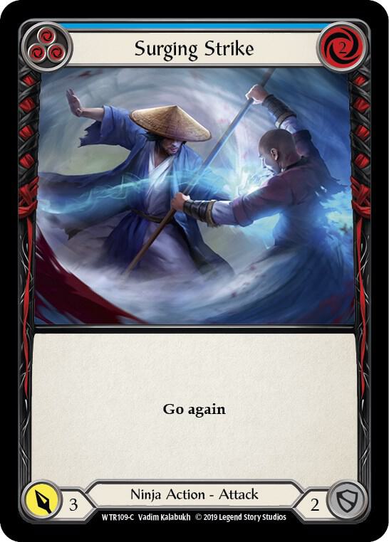Surging Strike (Blue) card image