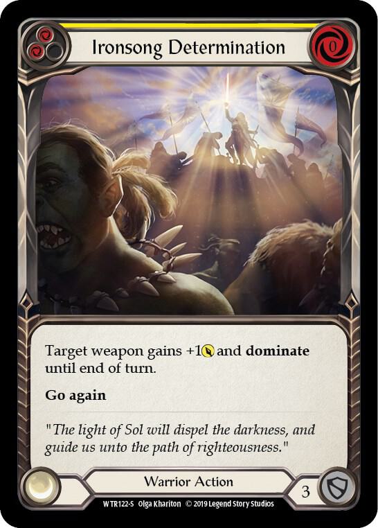 Ironsong Determination card image