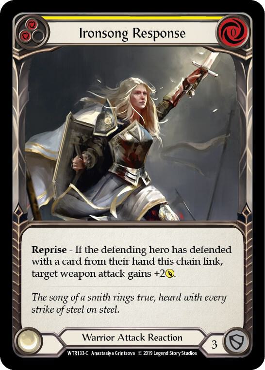 Ironsong Response (Yellow) card image
