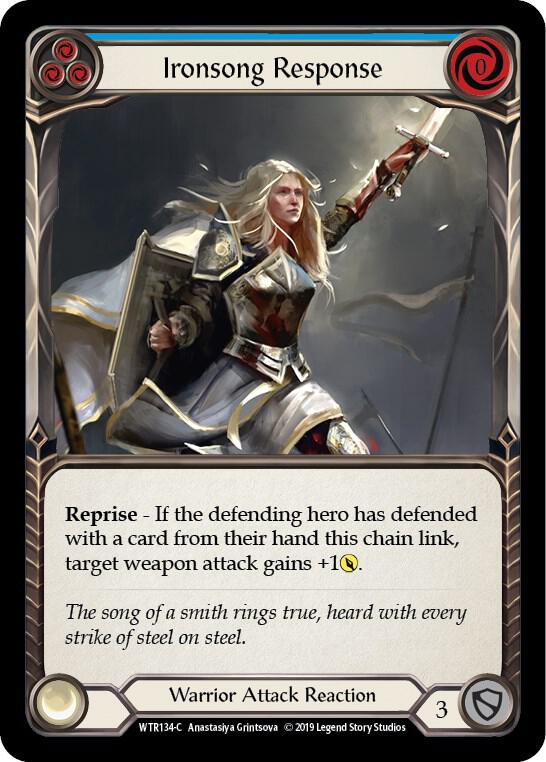 Ironsong Response (Blue) card image