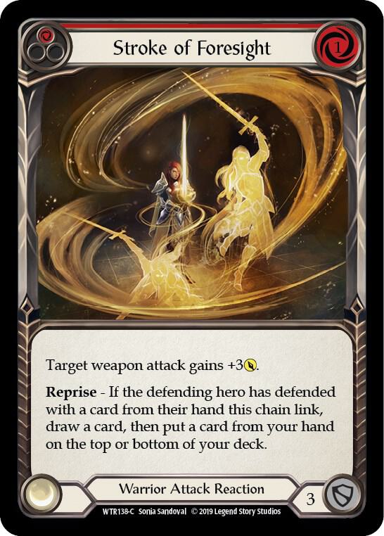 Stroke of Foresight (Red) card image