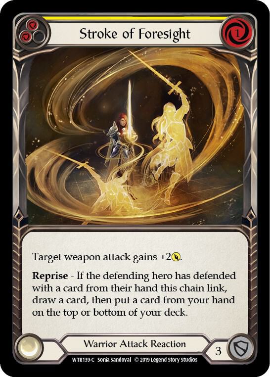Stroke of Foresight (Yellow) card image