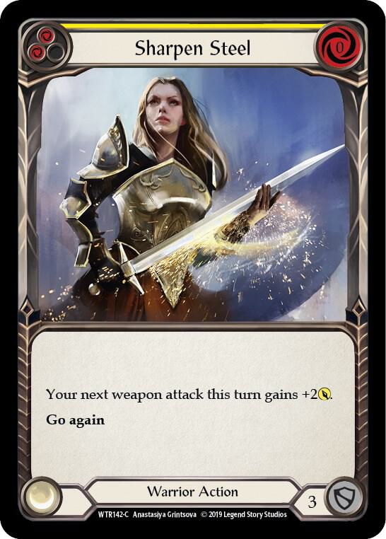 Sharpen Steel (Yellow) card image