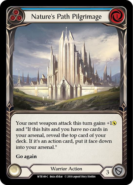 Nature's Path Pilgrimage (Blue) card image