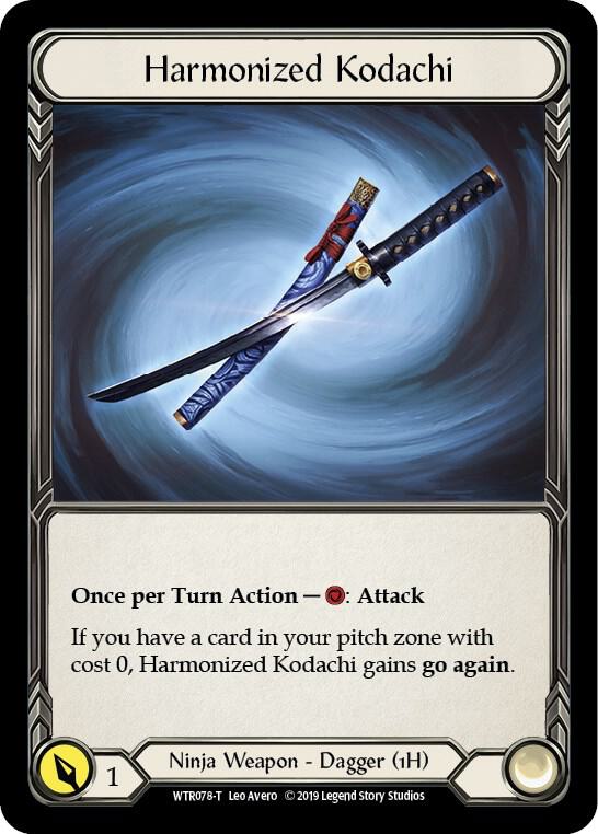 Harmonized Kodachi // Rhinar card image