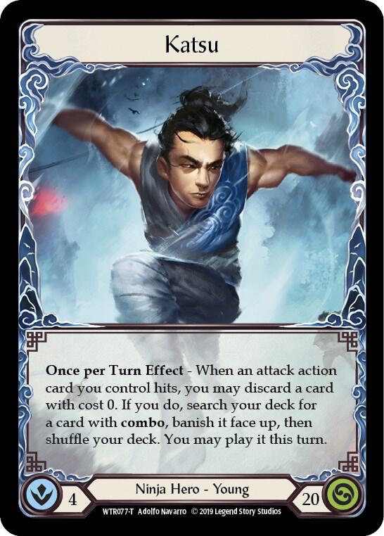 Katsu // Katsu, the Wanderer card image