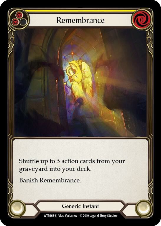 Remembrance card image