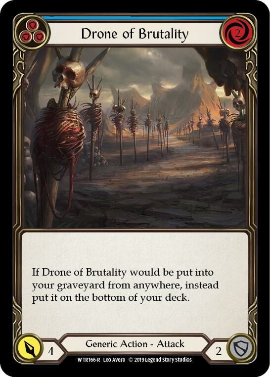 Drone of Brutality (Blue) card image