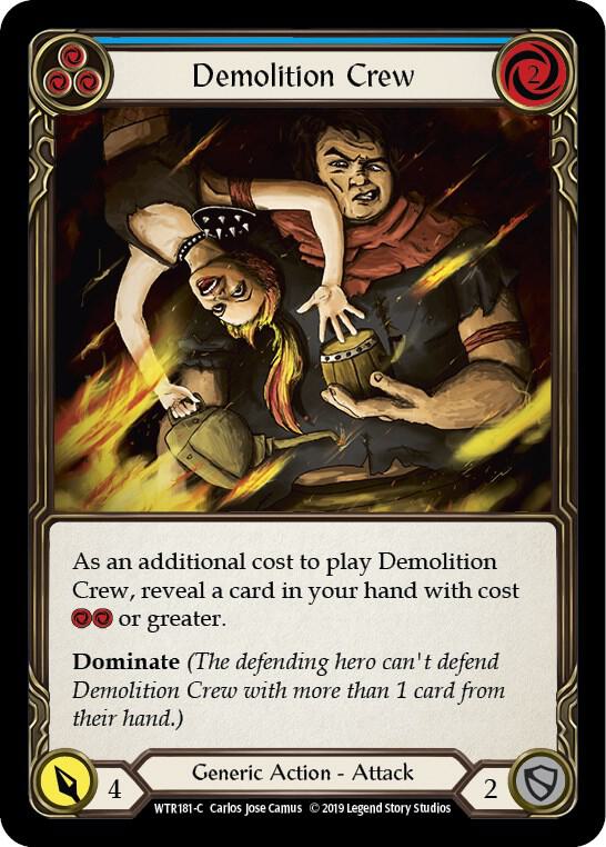 Demolition Crew (Blue) card image
