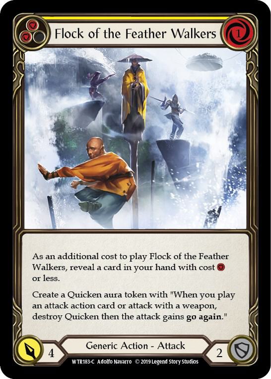 Flock of the Feather Walkers (Yellow) card image