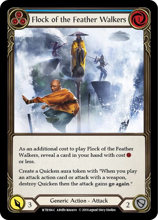 Flock of the Feather Walkers (Blue) card image