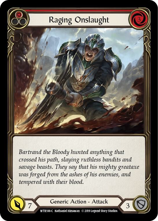 Raging Onslaught (Red) card image