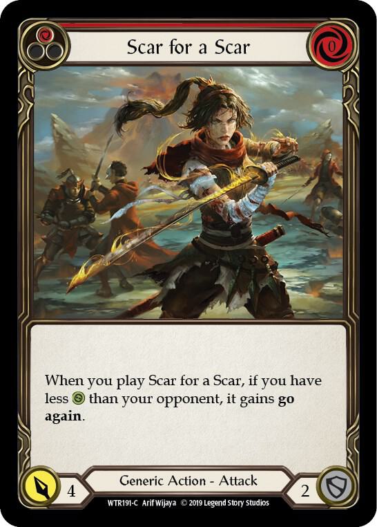 Scar for a Scar (Red) card image