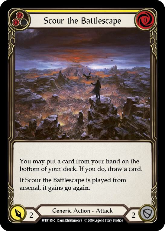 Scour the Battlescape (Yellow) card image
