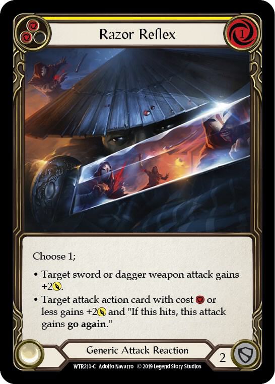 Razor Reflex (Yellow) card image