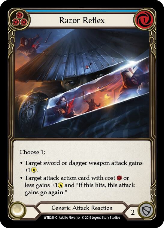 Razor Reflex (Blue) card image