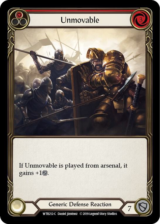 Unmovable (Red) card image