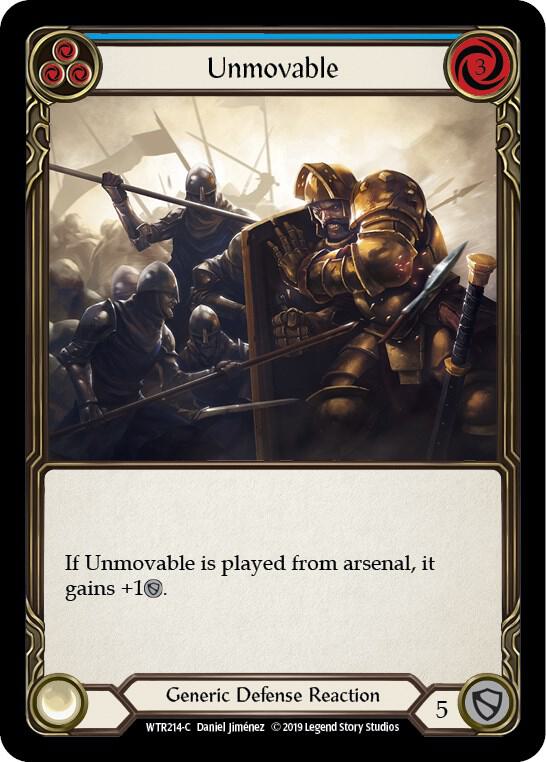Unmovable (Blue) card image