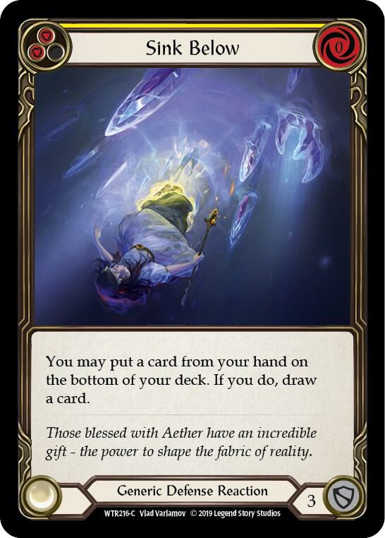 Sink Below (Yellow) card image