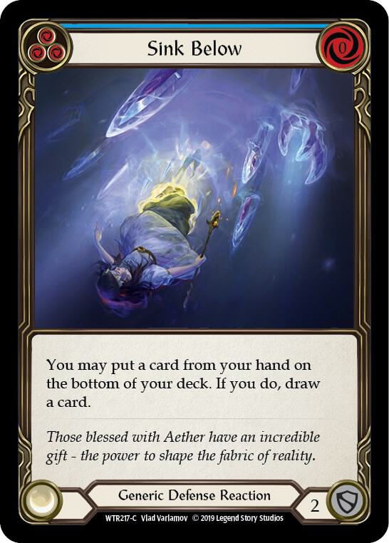 Sink Below (Blue) card image