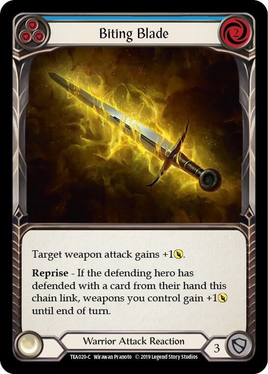 Biting Blade (Blue) card image