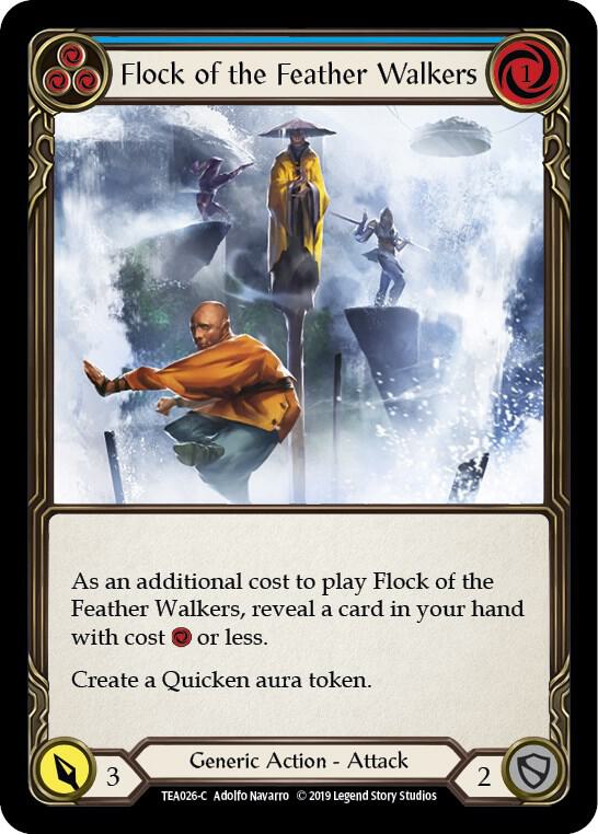 Flock of the Feather Walkers (Blue) card image