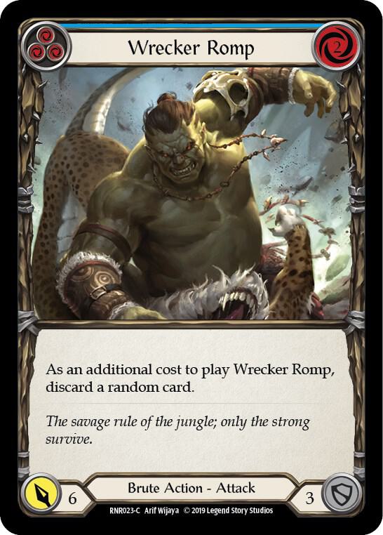 Wrecker Romp (Blue) card image