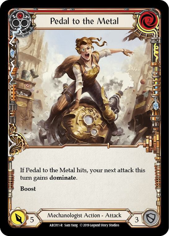 Pedal to the Metal (Red) card image