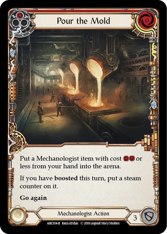 Pour the Mold (Red) card image