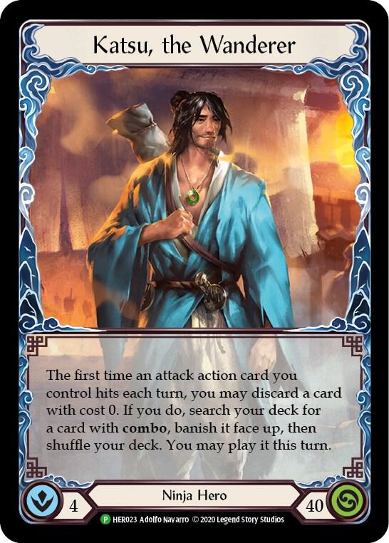 Katsu, the Wanderer (Rainbow) card image
