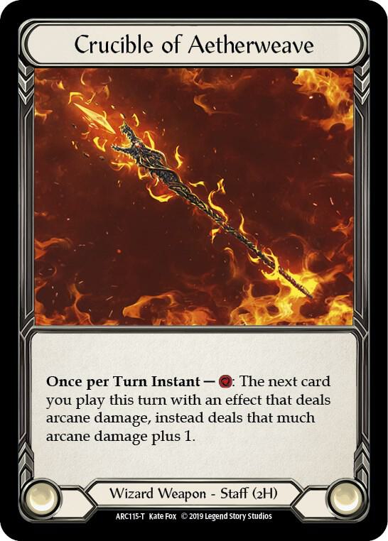 Crucible of Aetherweave // Dash card image