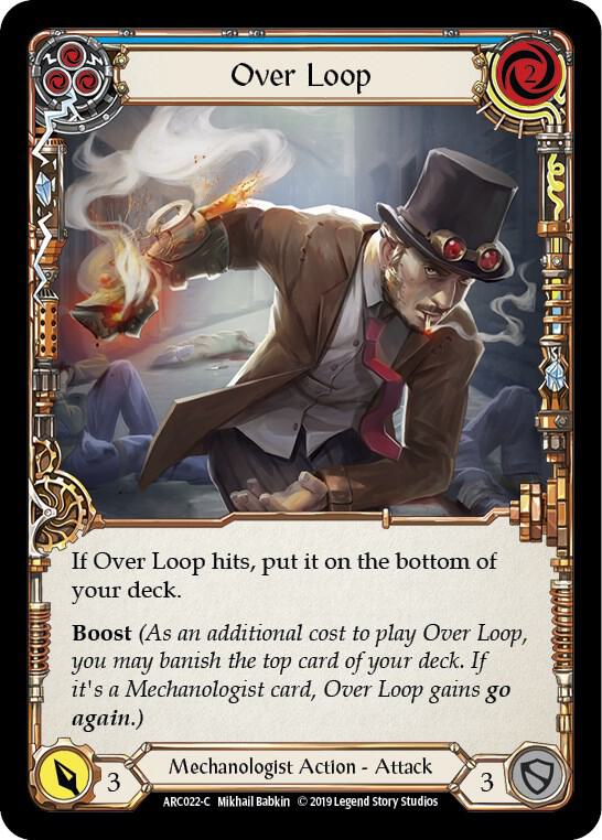 Over Loop (Blue) card image