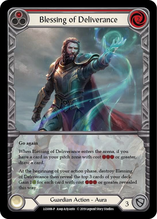 Blessing of Deliverance (Red) - LGS006 card image