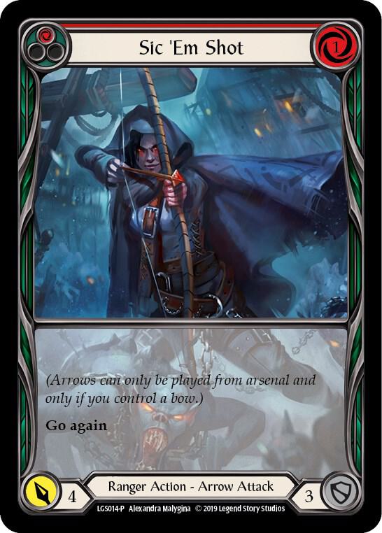 Sic 'Em Shot (Red) - LGS014 card image