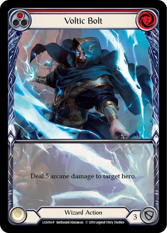 Voltic Bolt (Red) - LGS016 card image