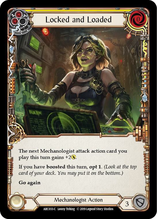Locked and Loaded (Yellow) card image