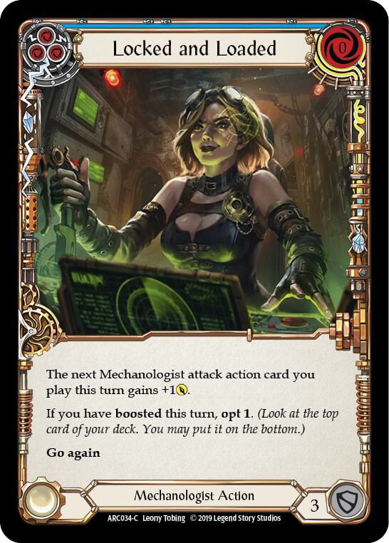 Locked and Loaded (Blue) card image
