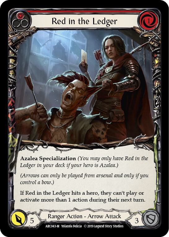 Red in the Ledger card image