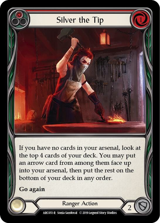 Silver the Tip (Red) card image