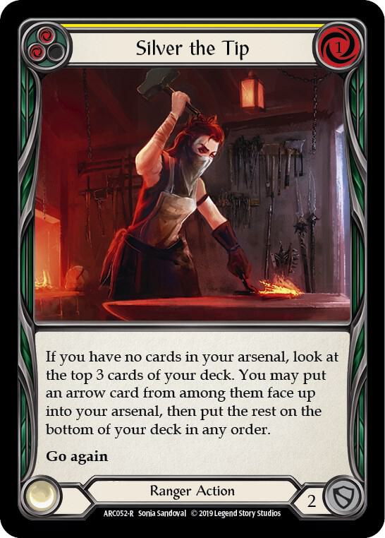 Silver the Tip (Yellow) card image
