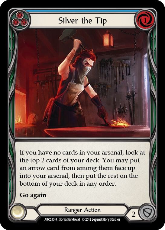 Silver the Tip (Blue) card image