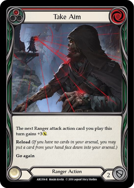 Take Aim (Red) card image
