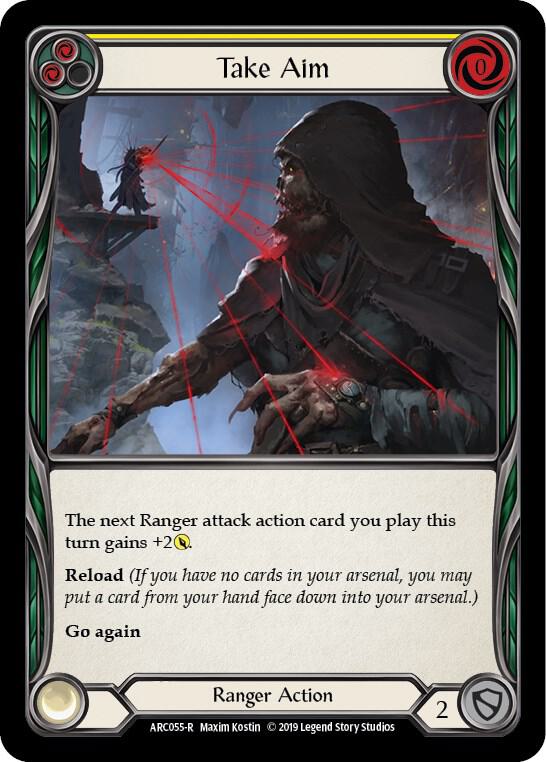Take Aim (Yellow) card image