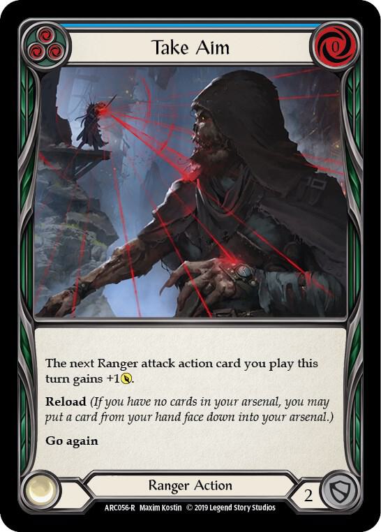 Take Aim (Blue) card image