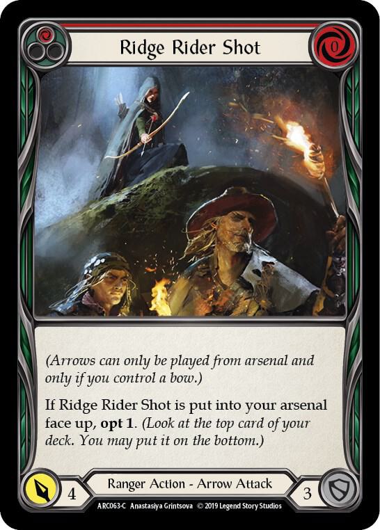 Ridge Rider Shot (Red) card image