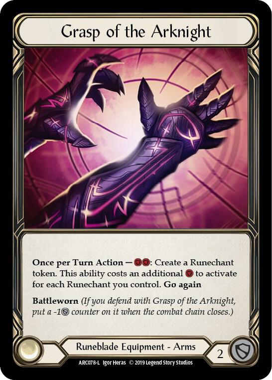 Grasp of the Arknight card image