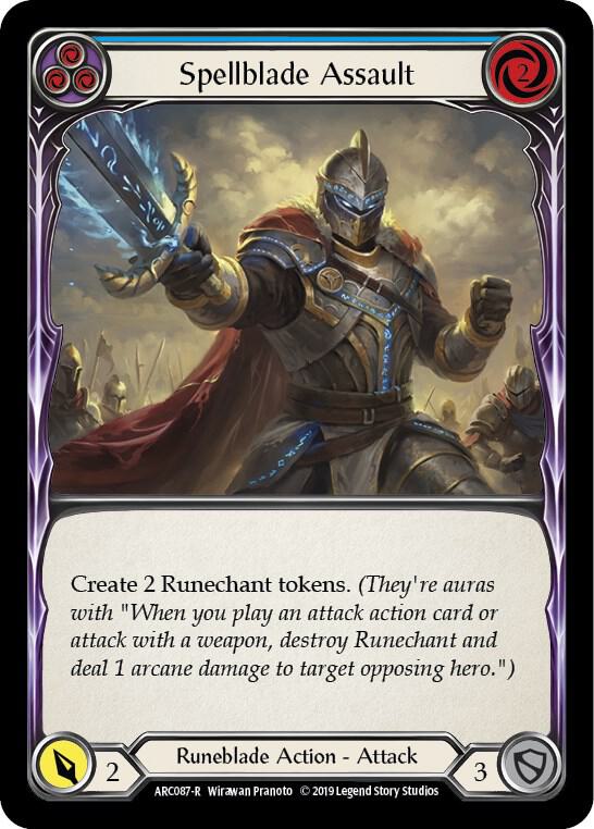 Spellblade Assault (Blue) card image