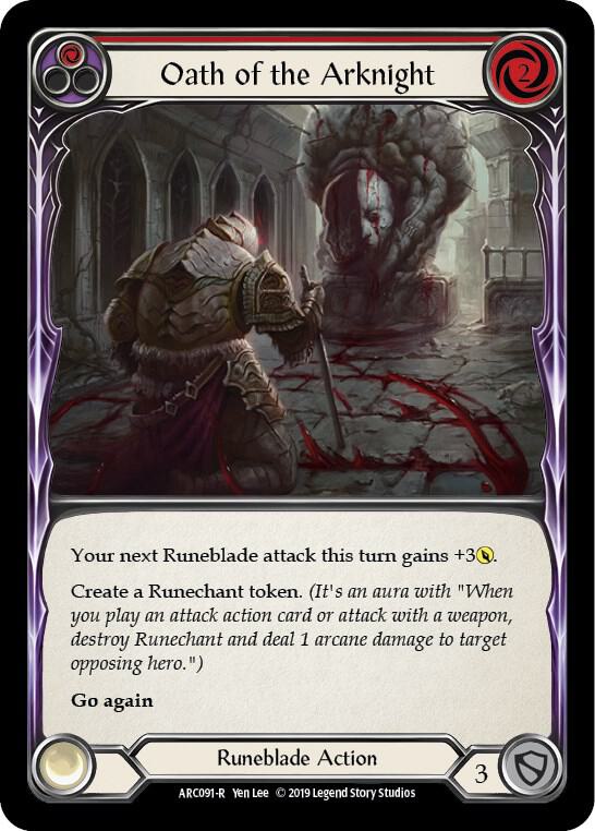 Oath of the Arknight (Red) card image