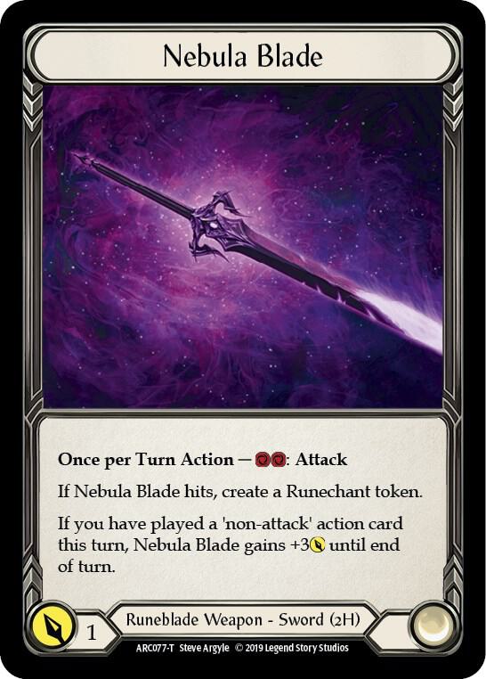 Nebula Blade // Runechant card image